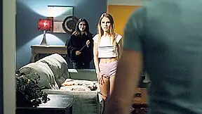 Crazy ex gf fucks teens best friend and makes her lick pussy