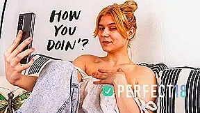 Busty 18yo Lexy Harris Doing her Pussy for Perfect18
