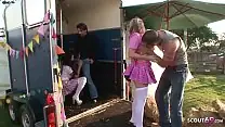 Dirty Rough 4Some Fuck with two Hot Teens and Big Dick Guys