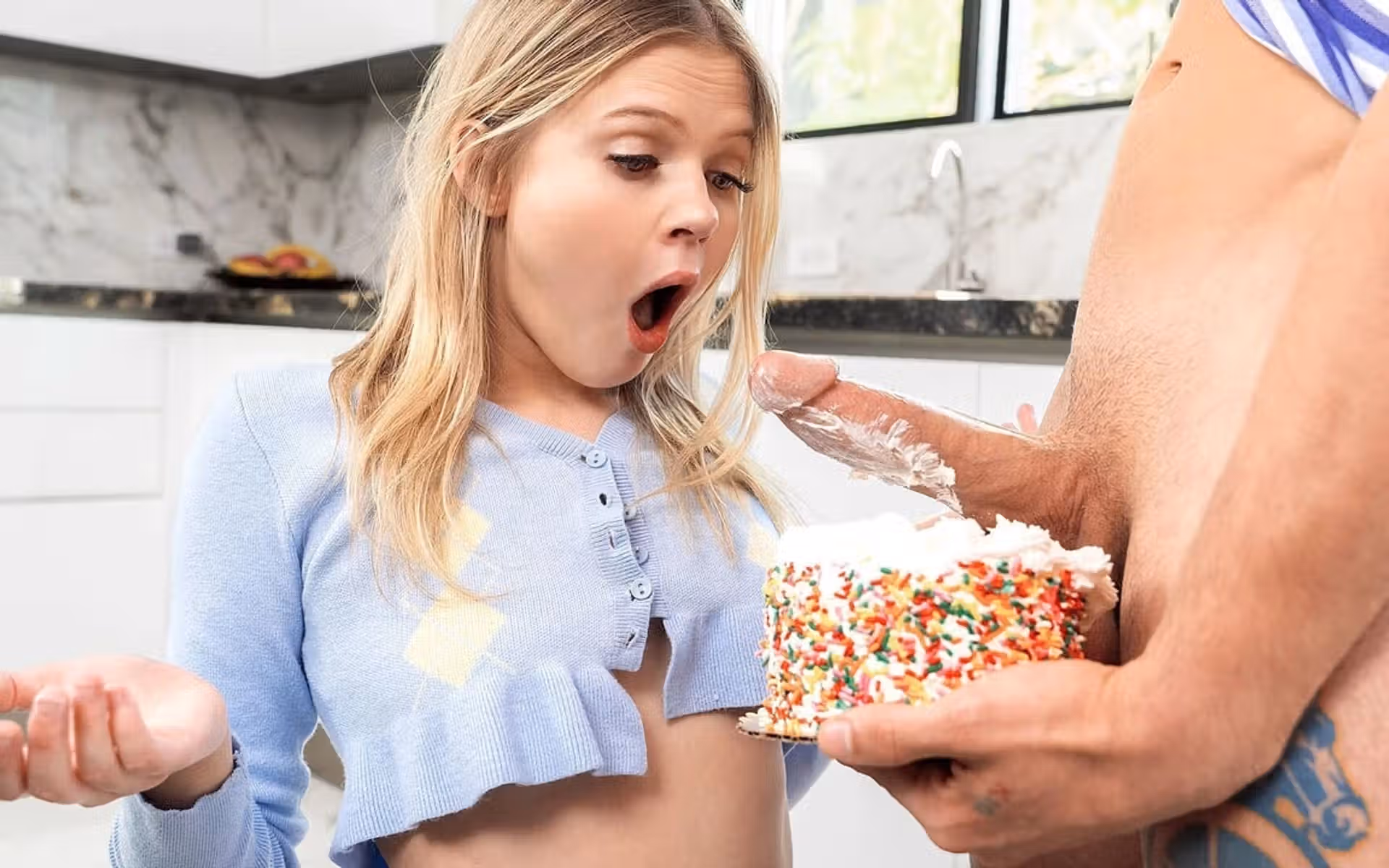 Stepbro’s Big Dick Is Better Than Cake for Coco Lovelock’s Wet Pussy
