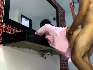 Latina Teen Cheats with Brother-in-Law